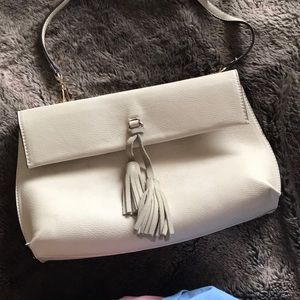 White purse
